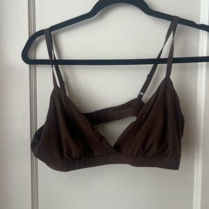 SKIMS Brown Bralette